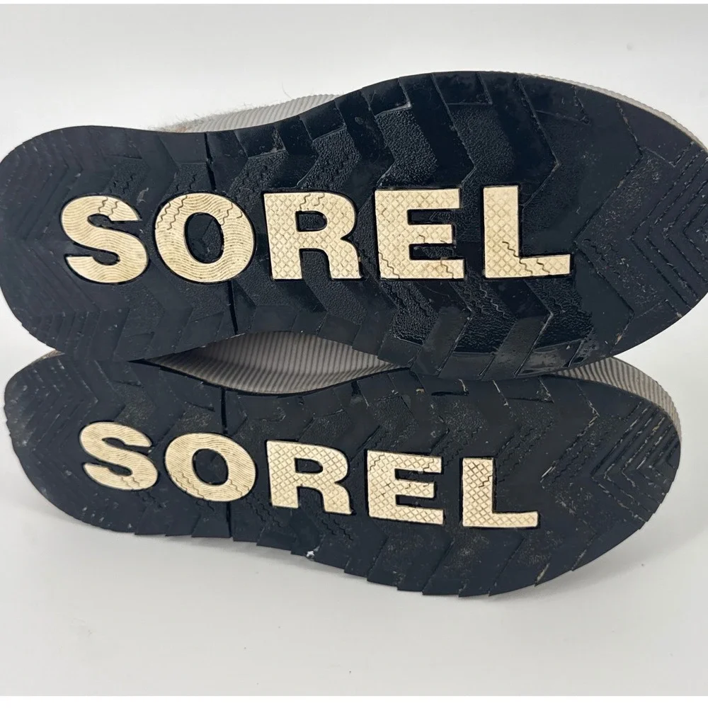 Sorel Out N About III Classic Womens Boot 7 Grey Brown Waterproof NL4428-224